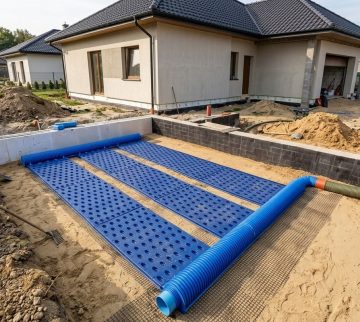 gruntowy wymiennik ciepła do rekuperacji